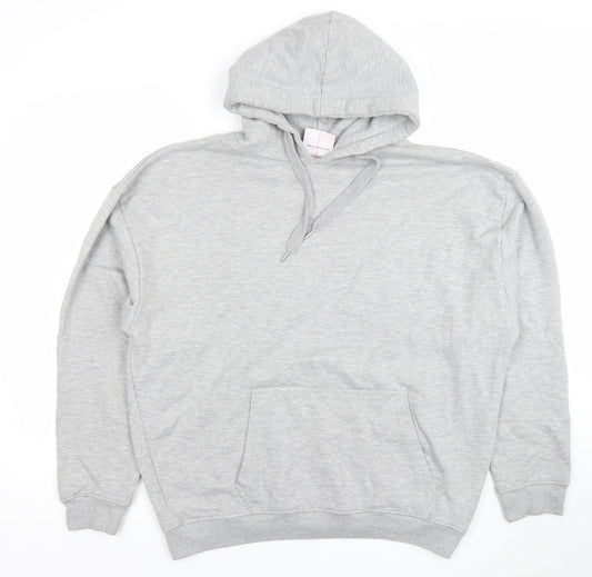 304 Clothing Women's Grey Pullover Hoodie M 80% Cotton Classic Fit