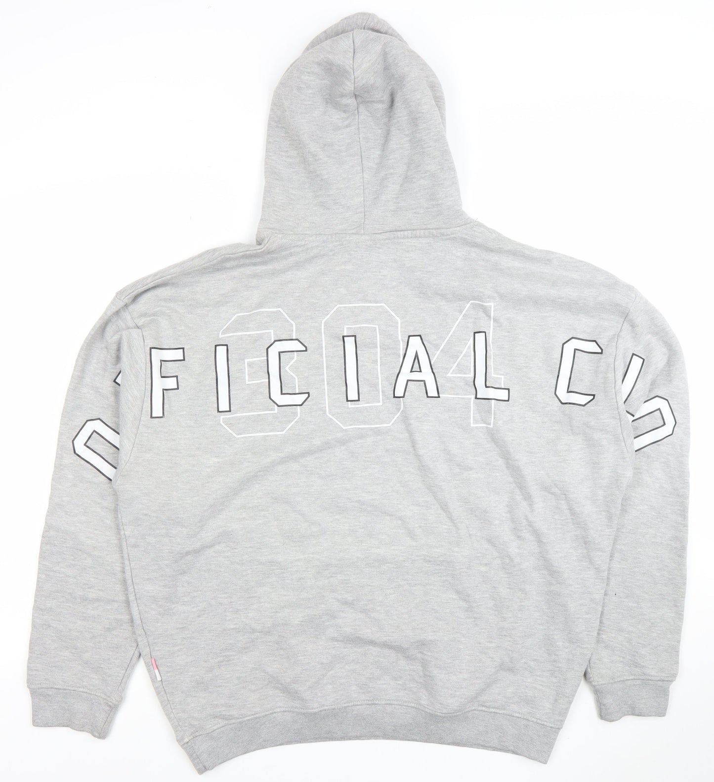 304 Clothing Women's Grey Pullover Hoodie M 80% Cotton Classic Fit
