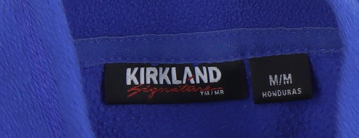 Kirkland Signature Women’s Blue Fleece Pullover Sweatshirt M