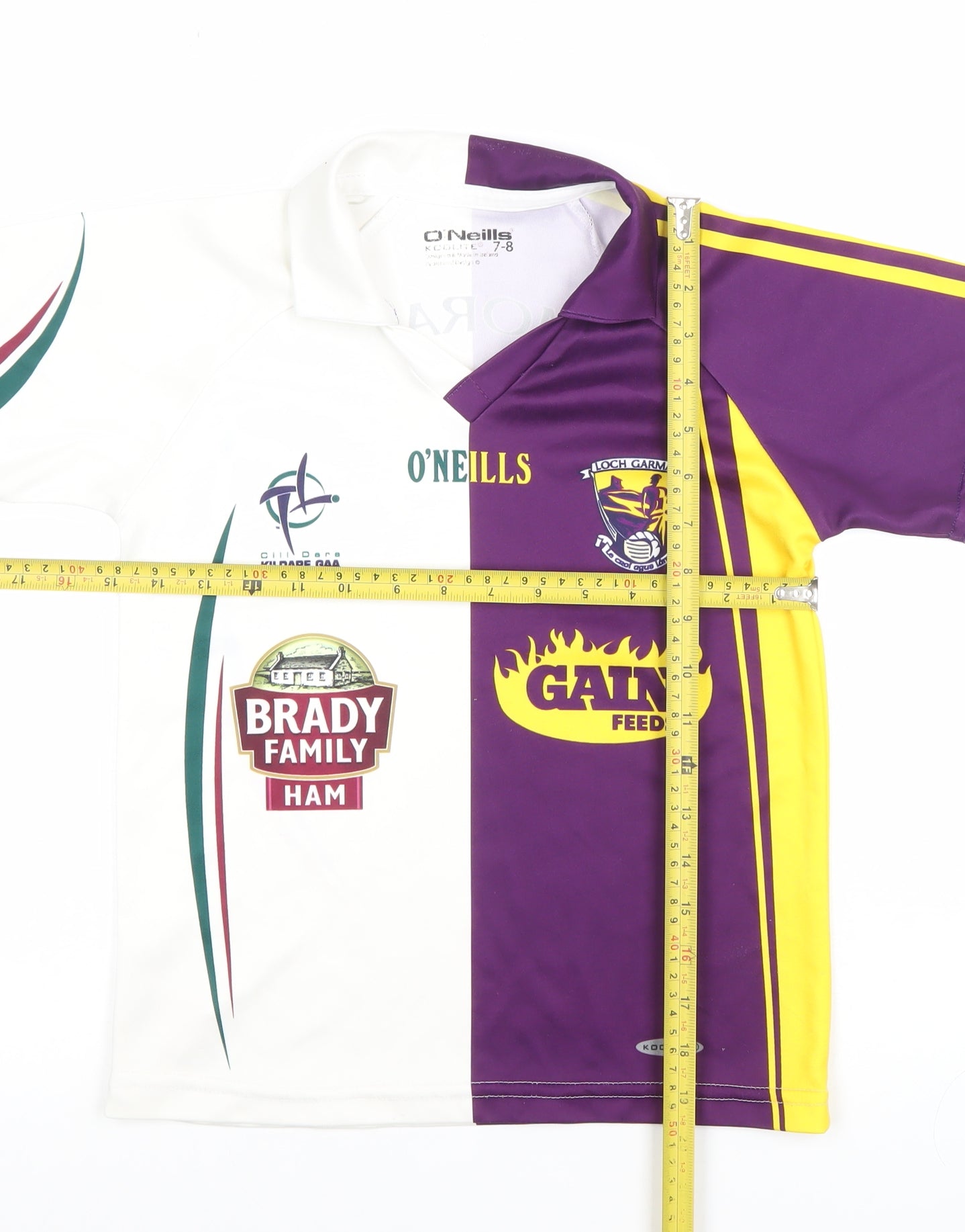 O'Neills Boys Multicoloured 7-8 Years Rugby Polo Jersey Shirt