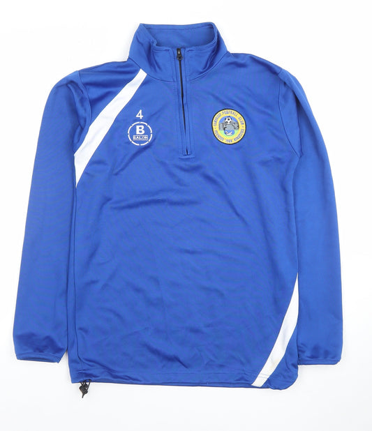 Balon Boys Blue XL 1/4 Zip Football Training Top