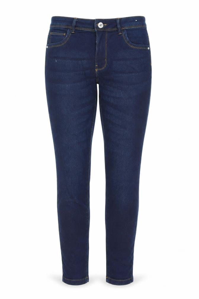 Front view of Denim Co. Women’s Blue Skinny Stretch Jeans, size UK 10