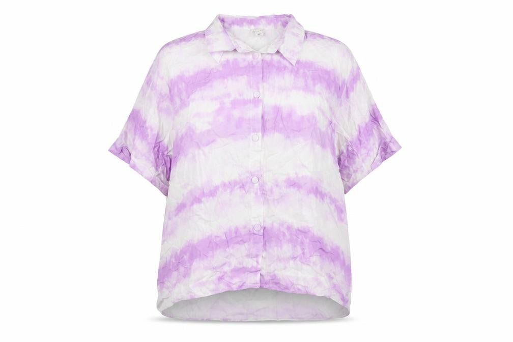 River Island Women’s Multicoloured Size 18 Button-Up Viscose Shirt