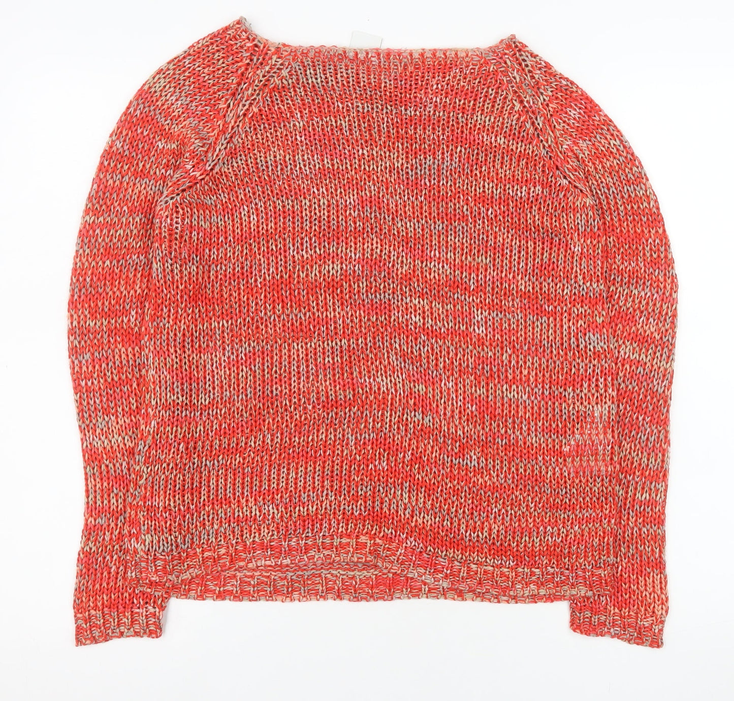 Vero Moda Women’s Red Acrylic Chunky Knit Jumper M Regular