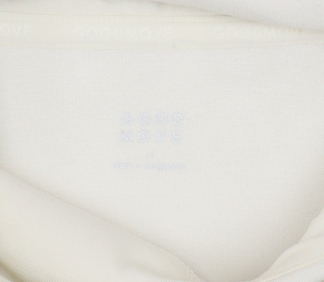 Marks & Spencer Men’s Ivory Pullover Hoodie L Regular Fit