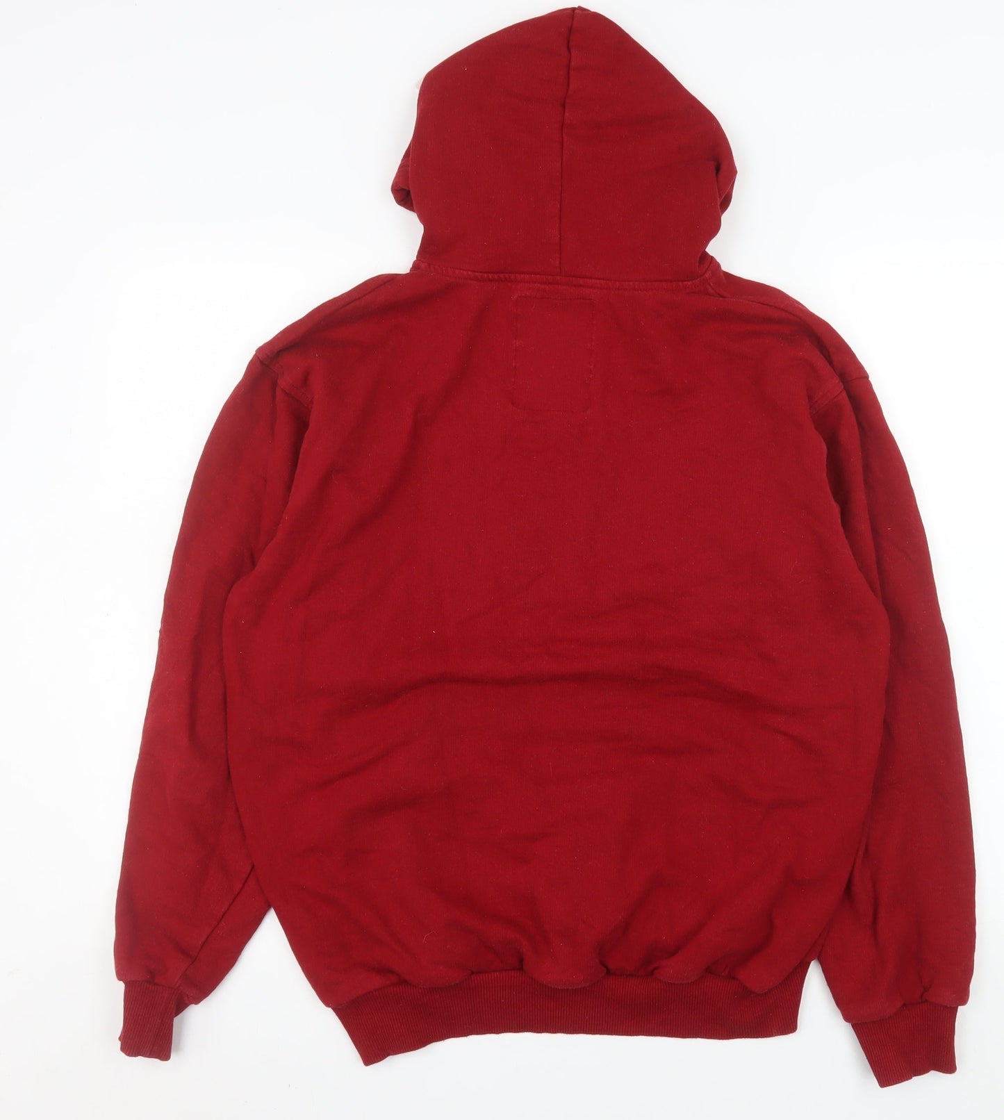 Paris Produit Original Men's Red Pullover Hoodie L Graphic Print
