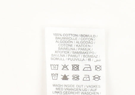 Hummel Boys Blue Cotton Graphic Logo T-Shirt 3-4 Years Short Sleeve