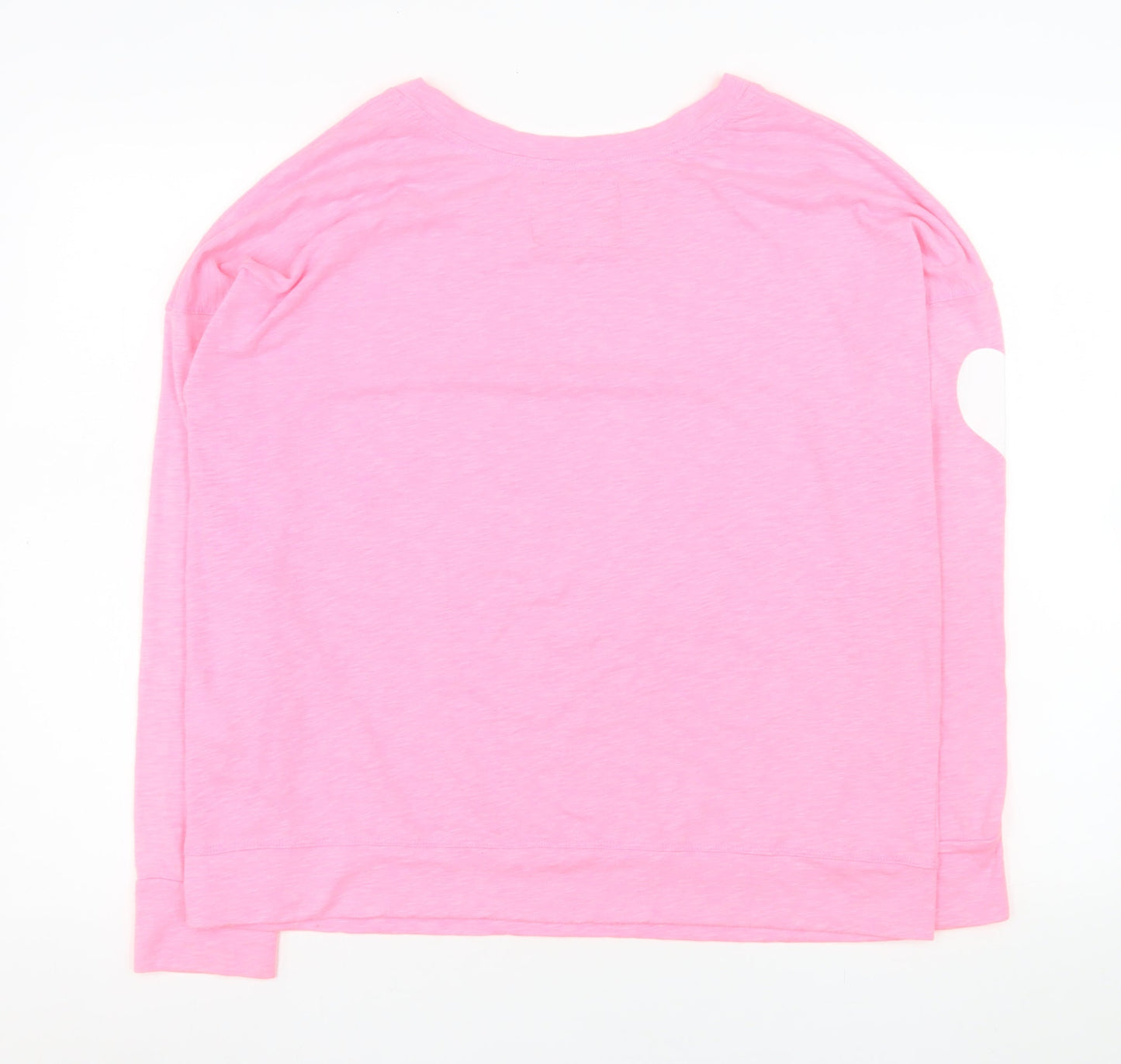 Superdry Sport Women's Pink Long Sleeve Jersey T-Shirt Size M