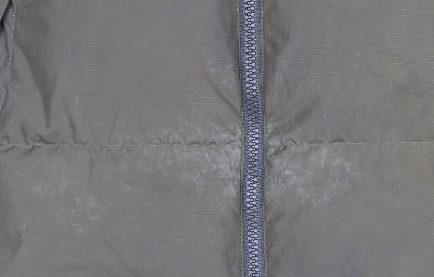 Tommy Jeans Men's Green Puffer Jacket Size S Full Zip Winter Coat