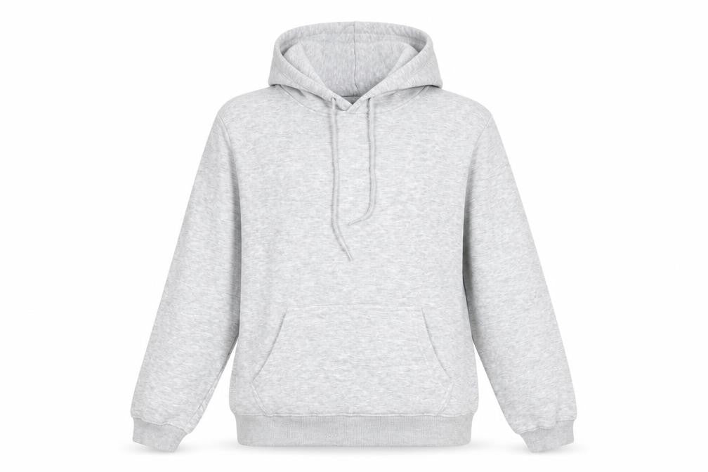 PrettyLittleThing Women’s Grey Pullover Hoodie Size M Cotton Blend