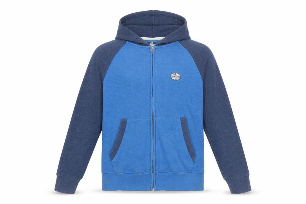 Saltrock Mens Blue Full Zip Hoodie Size S