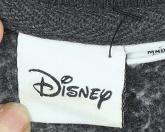 Disney Primark Women’s Grey Minnie Mouse Sweatshirt Size 10/12