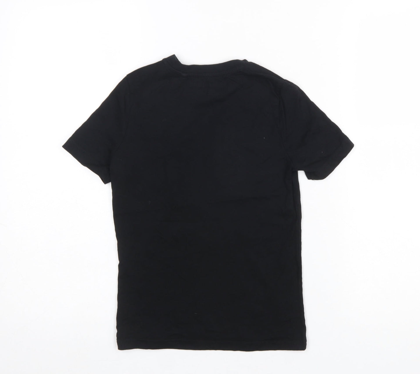 Minecraft Boys Black Creeper Graphic Short Sleeve Cotton T-Shirt 6-7 Years