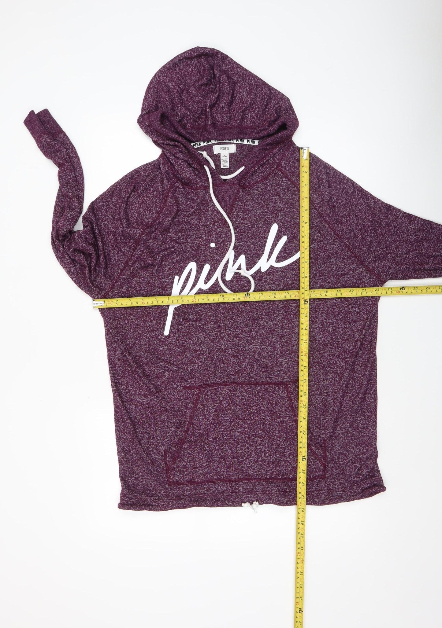 Victoria’s Secret PINK Womens Purple Hoodie M Hooded Pullover Casual