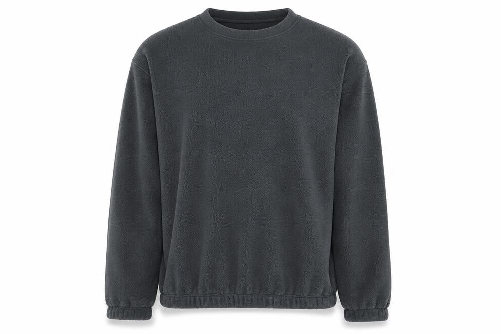 Mountain Warehouse Men's Grey Fleece Half Zip Pullover Sweatshirt M