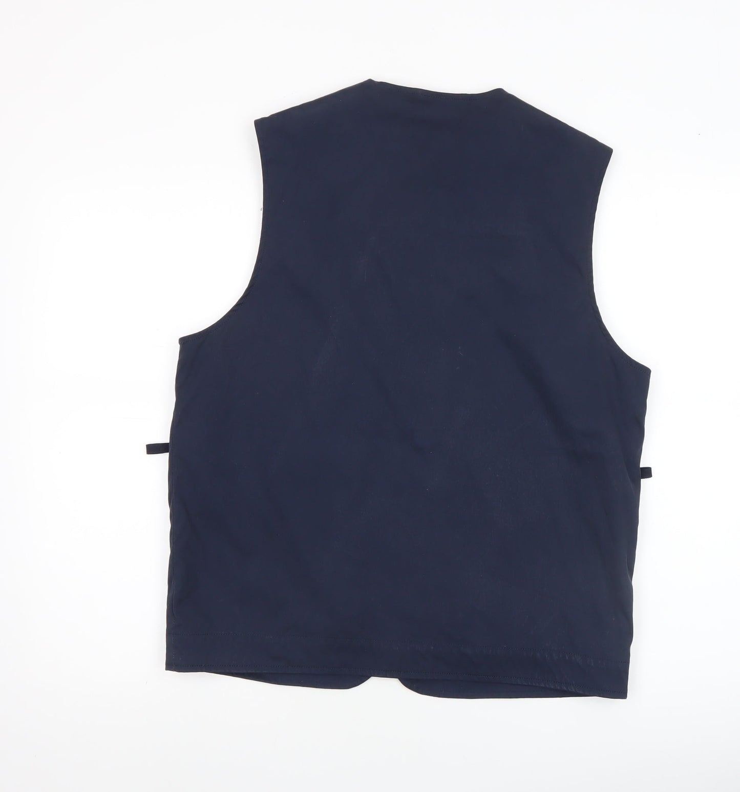 Samsøe Samsøe Women’s Blue Waistcoat Size S Lightweight Zip Vest