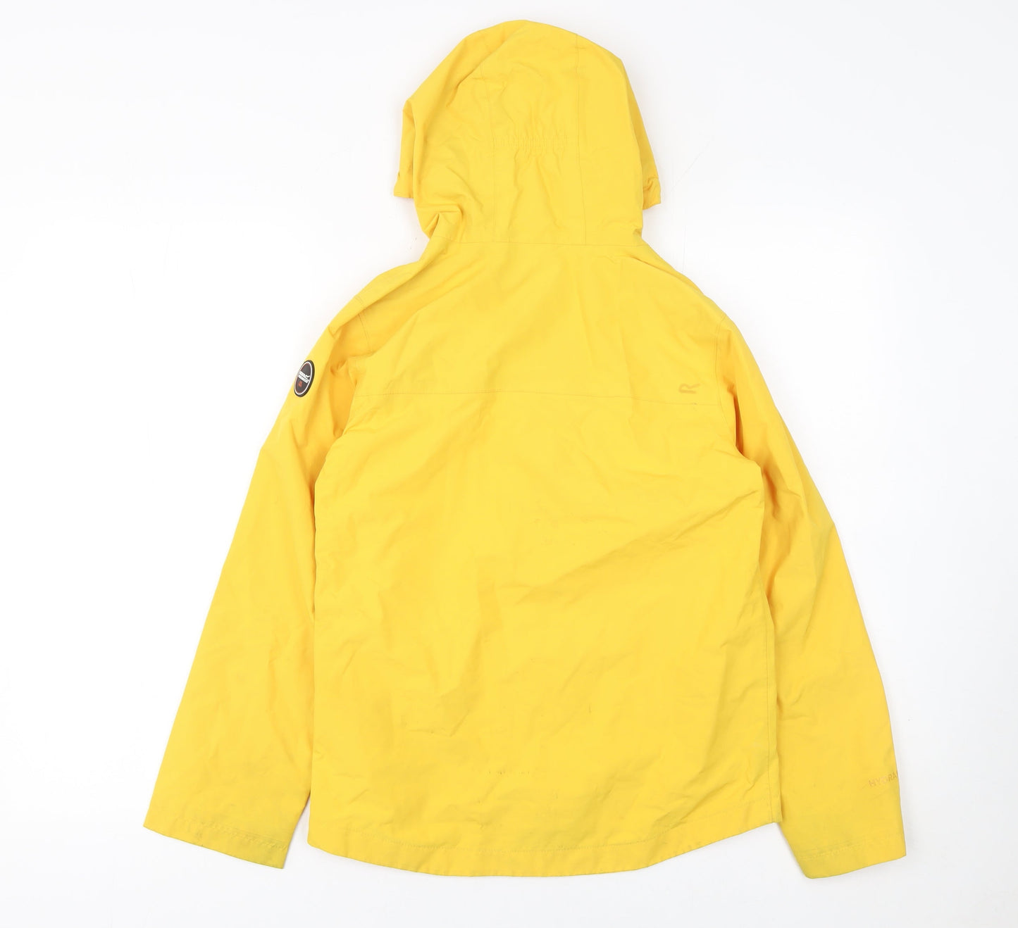 Regatta Boys Yellow Waterproof Hooded Rain Coat Jacket 11-12 Years