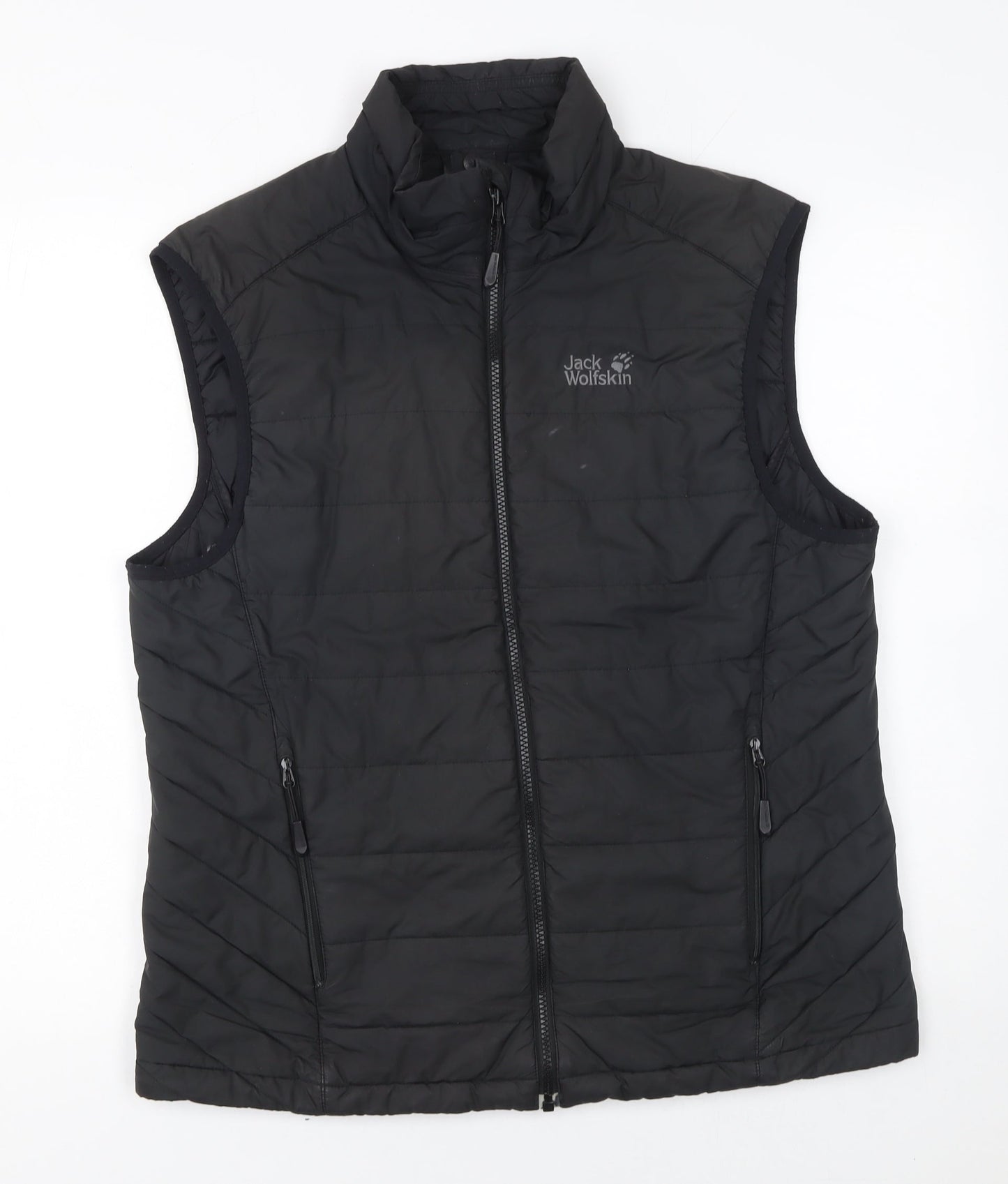 Jack Wolfskin Men’s Black Insulated Lightweight Waistcoat Size S