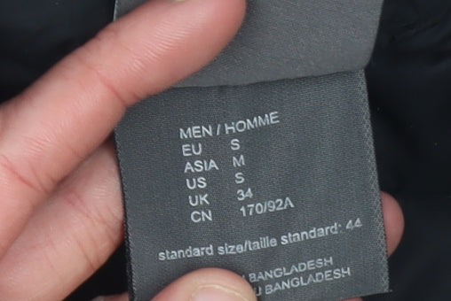 Jack Wolfskin Men’s Black Insulated Lightweight Waistcoat Size S