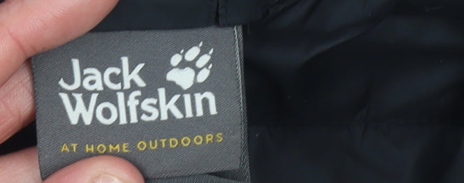 Jack Wolfskin Men’s Black Insulated Lightweight Waistcoat Size S