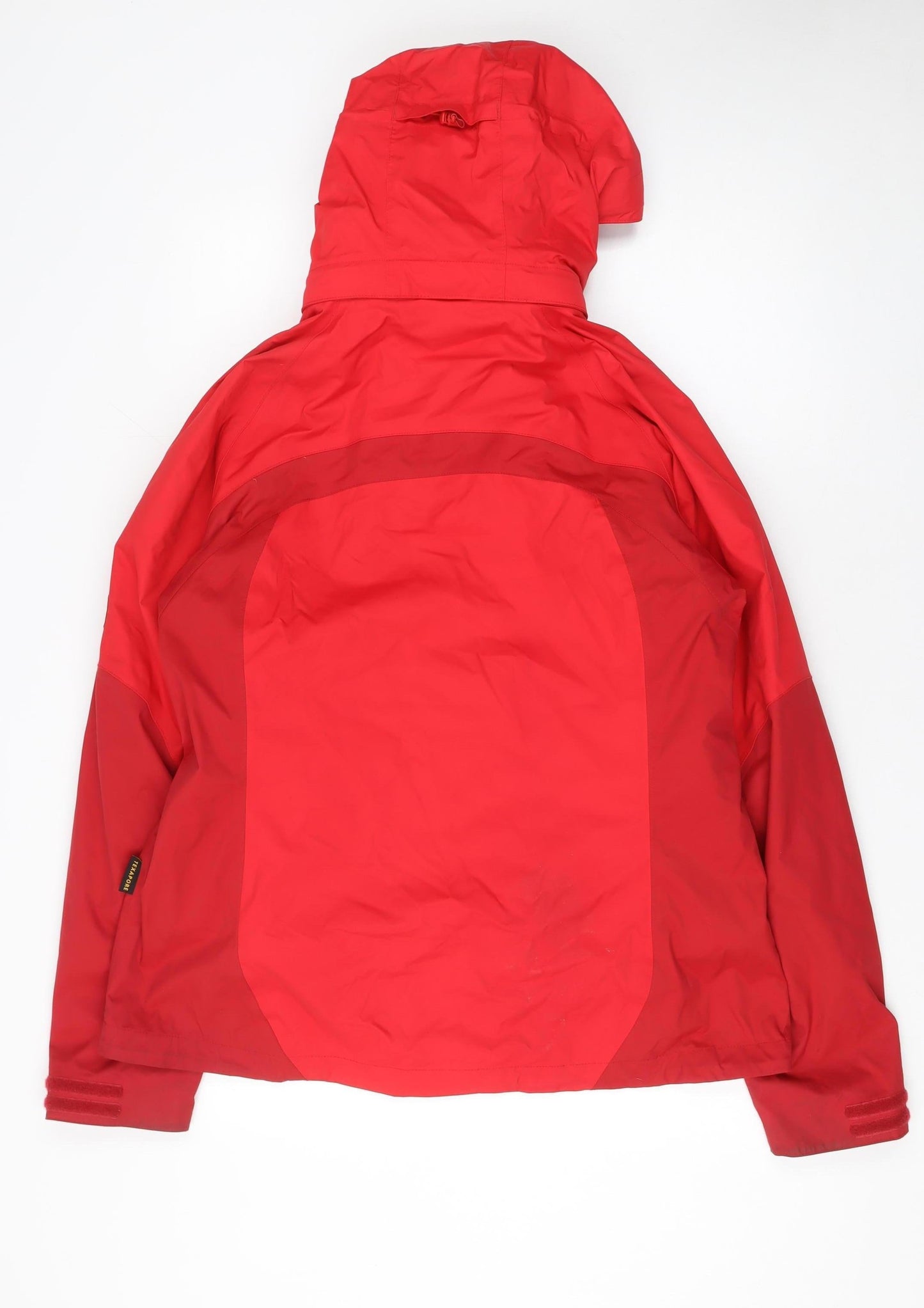 Jack Wolfskin Men Red L Waterproof Outdoor Hooded Jacket