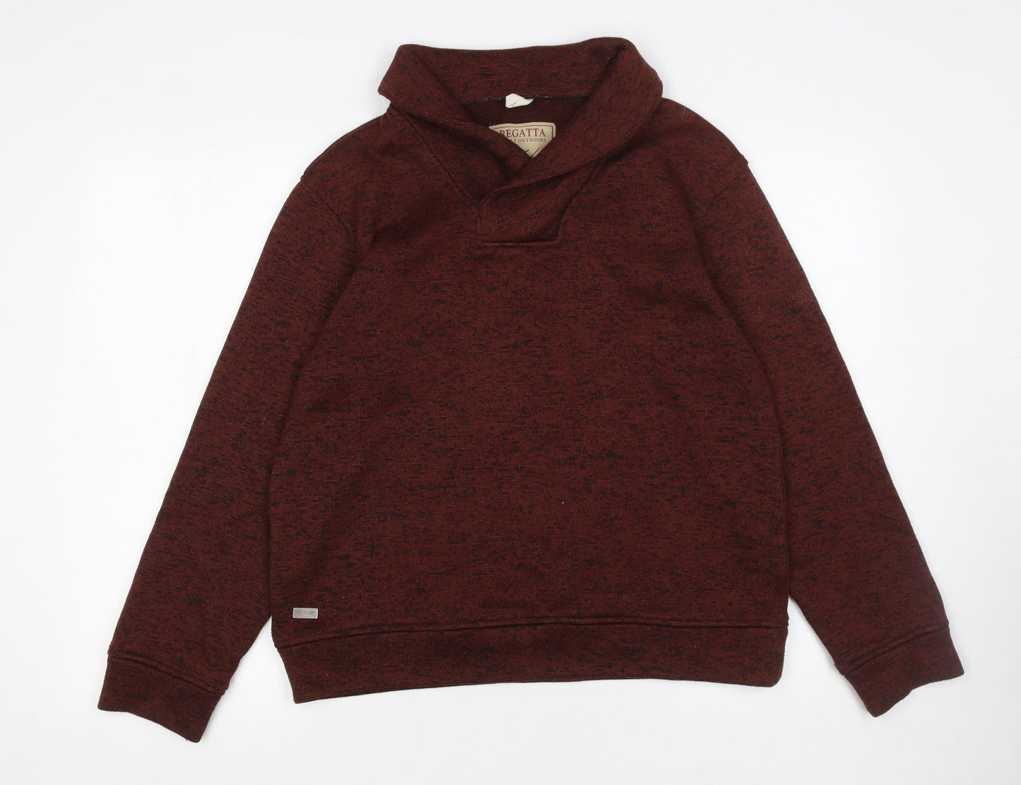 Regatta Men's Brown Pullover High Neck Sweatshirt Size S