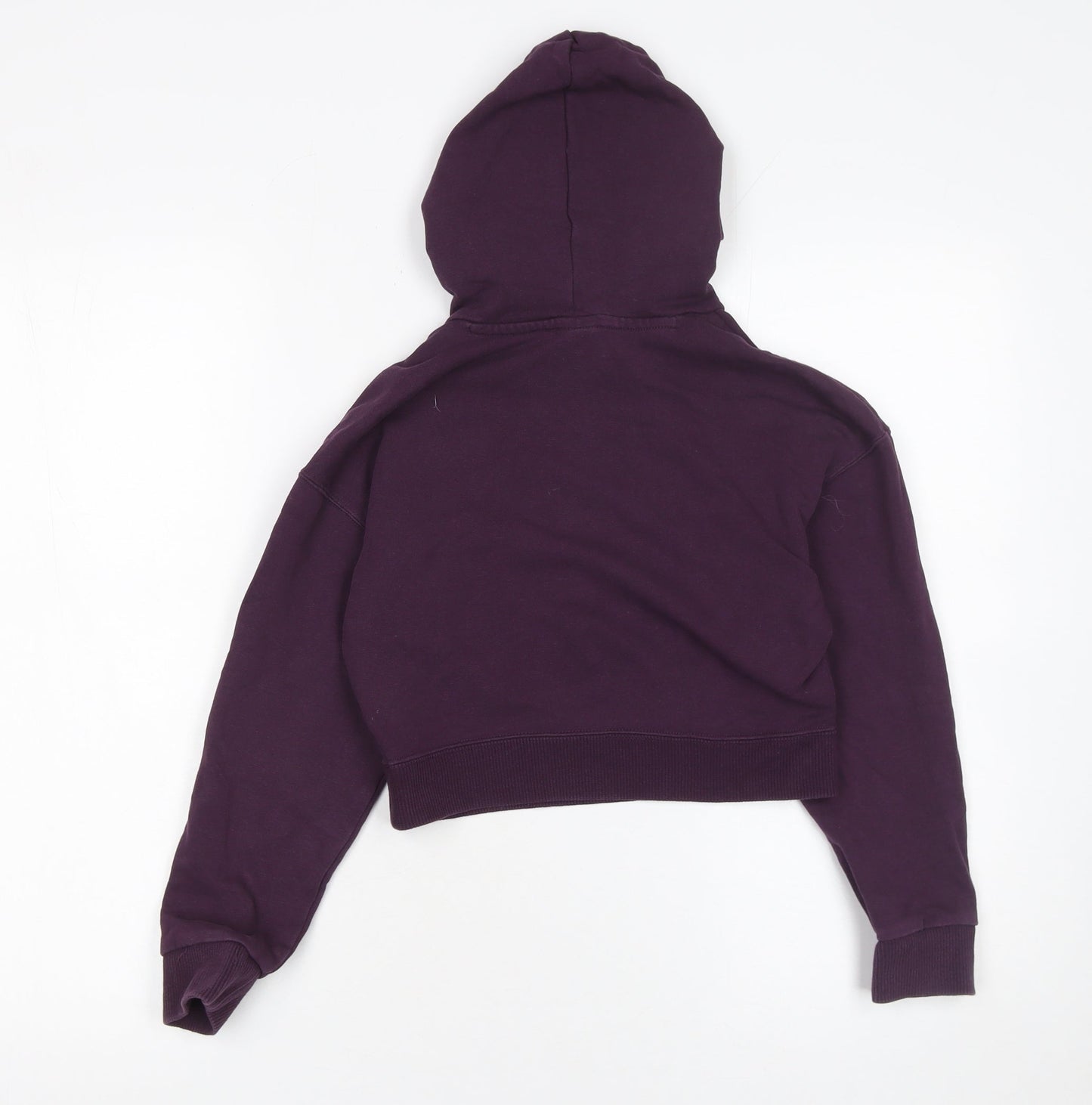 Puma Girls Purple Hoodie 11-12 Years Pullover Sports Style Sweatshirt