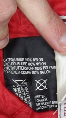 Belstaff Womens Black Nylon Belted Motorcycle Jacket Size 14