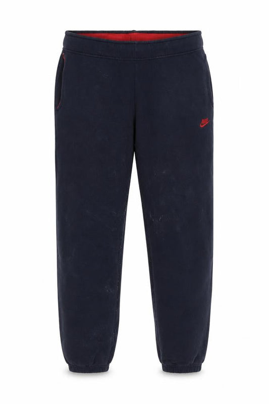 Nike Men’s Blue Jogger Sweatpants M Cotton Blend Sportswear