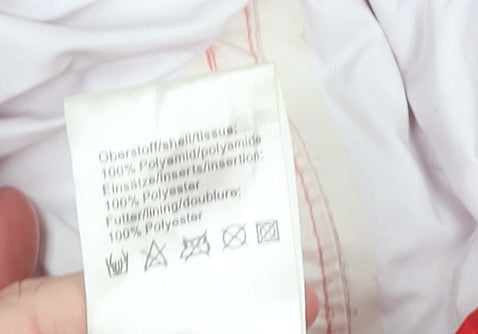 Erima Boys Red Black Windbreaker Hooded Jacket 11-12 Years