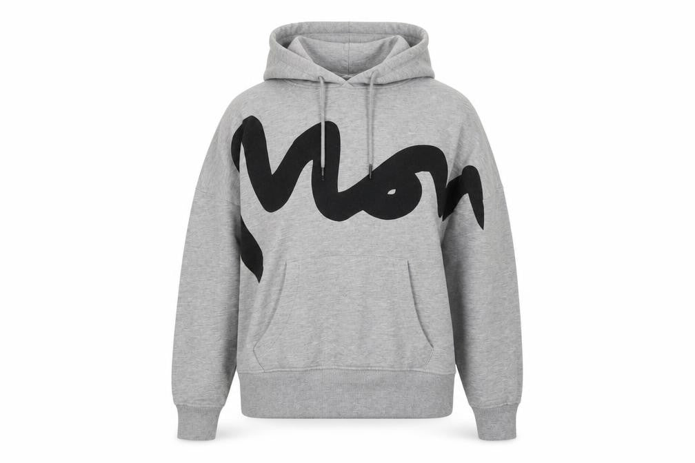 Money Women's Grey Graphic Hooded Pullover Hoodie Size 12