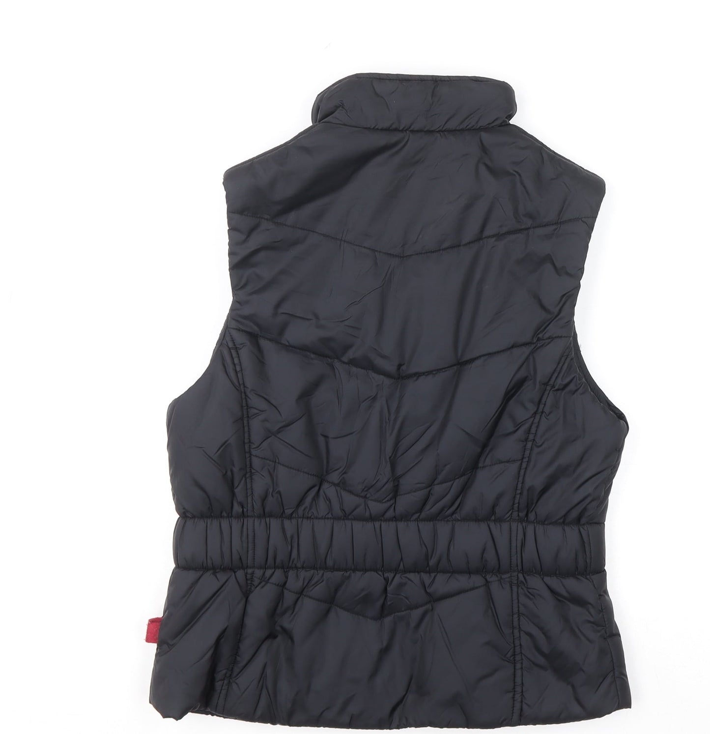 Decathlon Women's Black Puffer Waistcoat Gilet Size 8