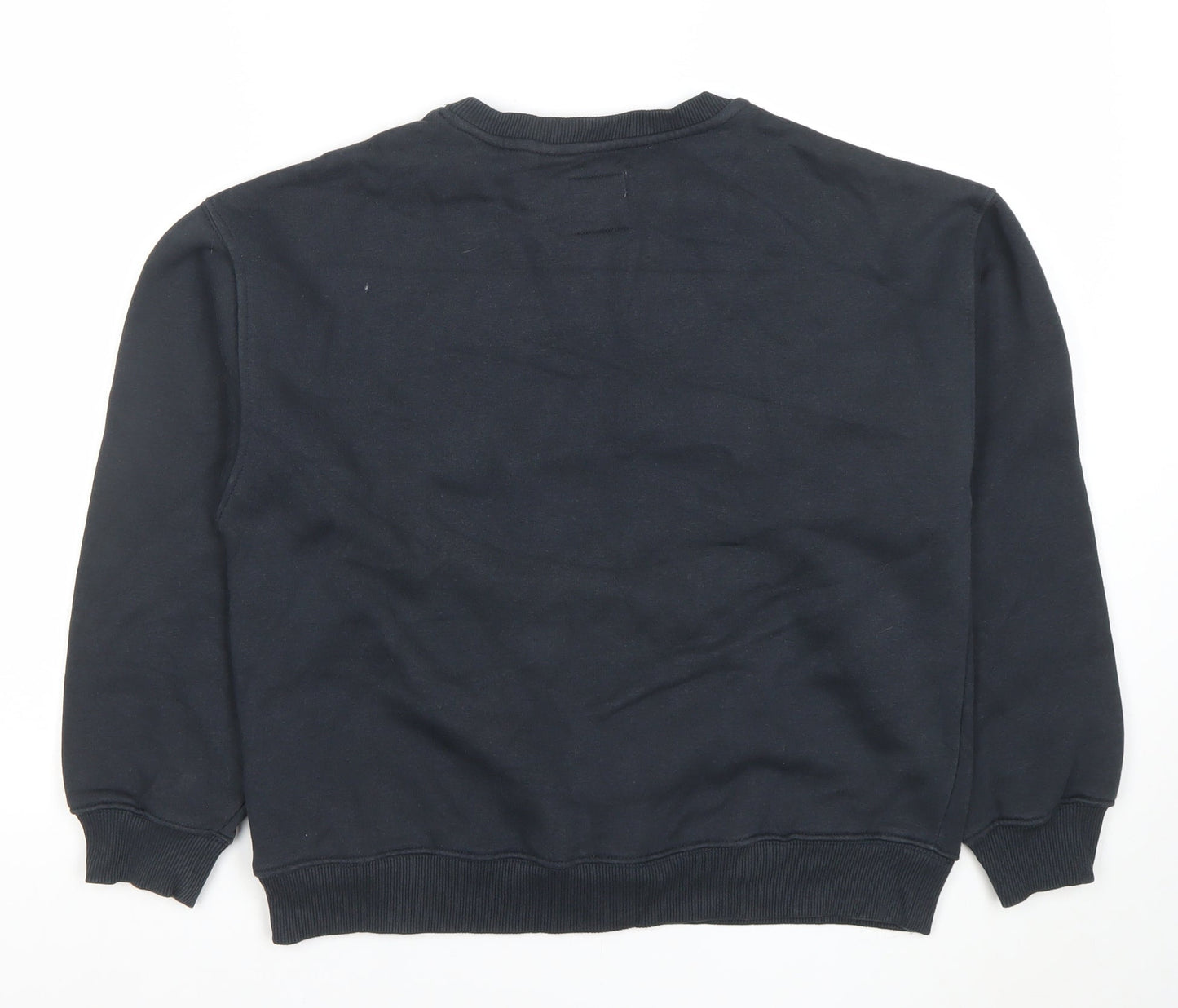 Zara Girls Black Lilo & Stitch Graphic Pullover Sweatshirt 11-12 Years
