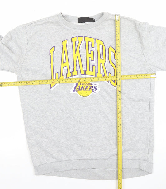 NBA Los Angeles Lakers Womens Grey XS Pullover Sweatshirt