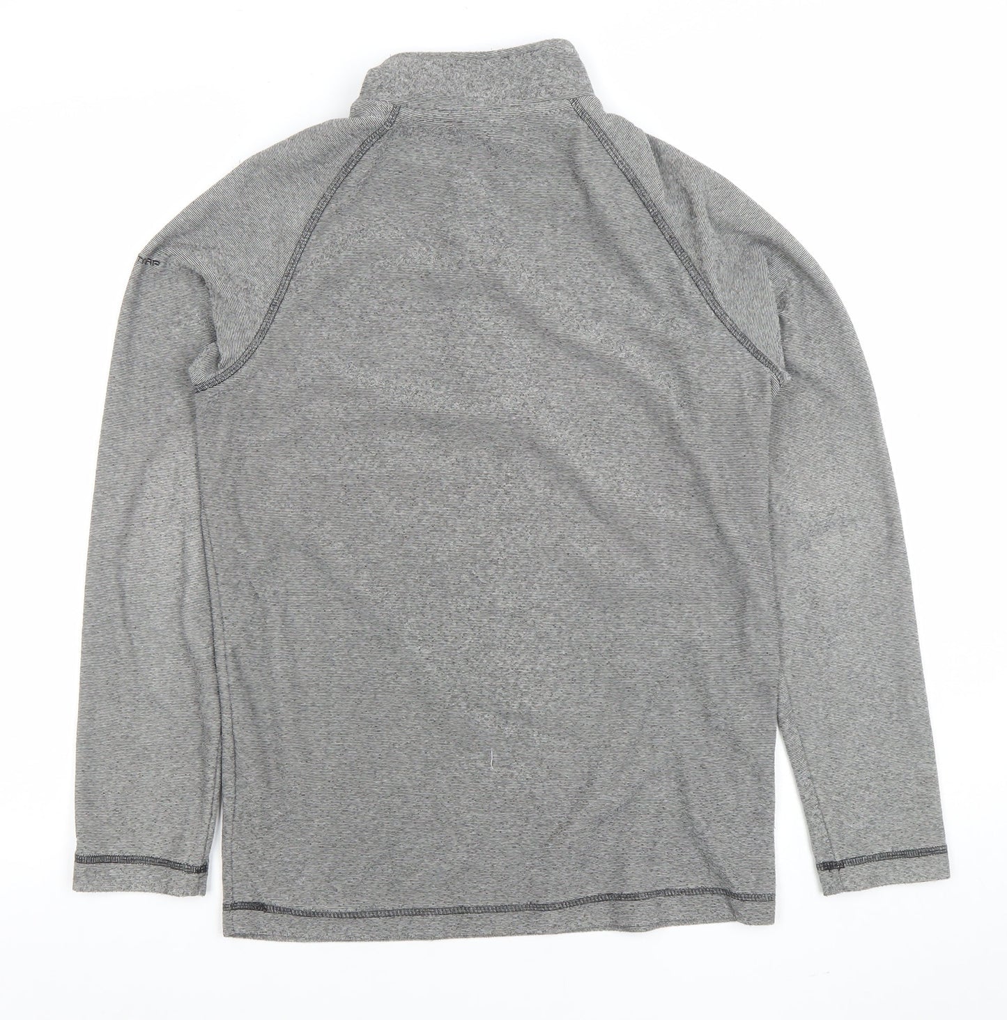 Trespass Men's Grey 1/2 Zip High Neck Lightweight Sweatshirt Size S