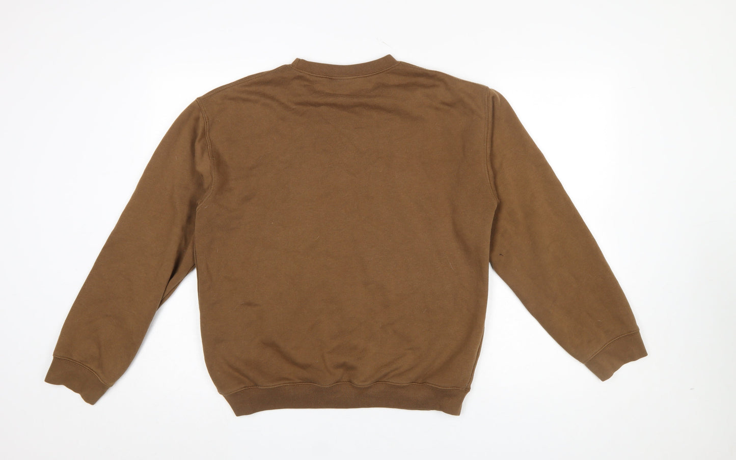 Minga London Women Brown Alaska Embroidered Pullover Sweatshirt UK 10