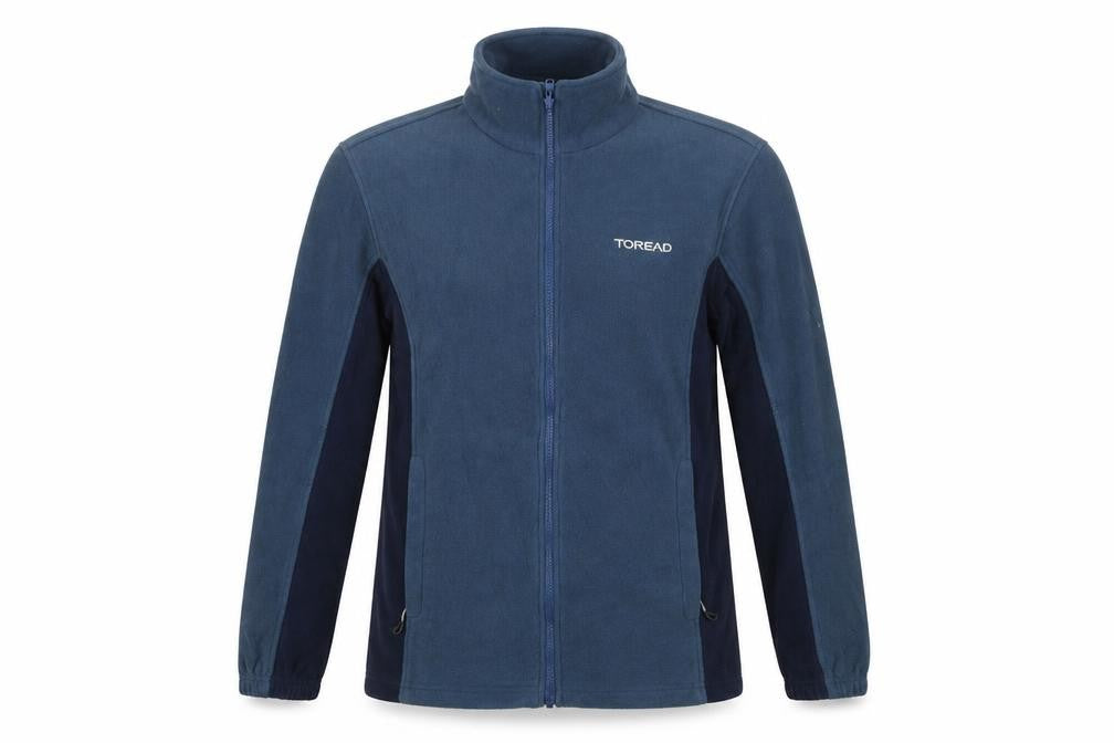 Toread Men's Blue Fleece Full Zip Outdoor Jacket Size L