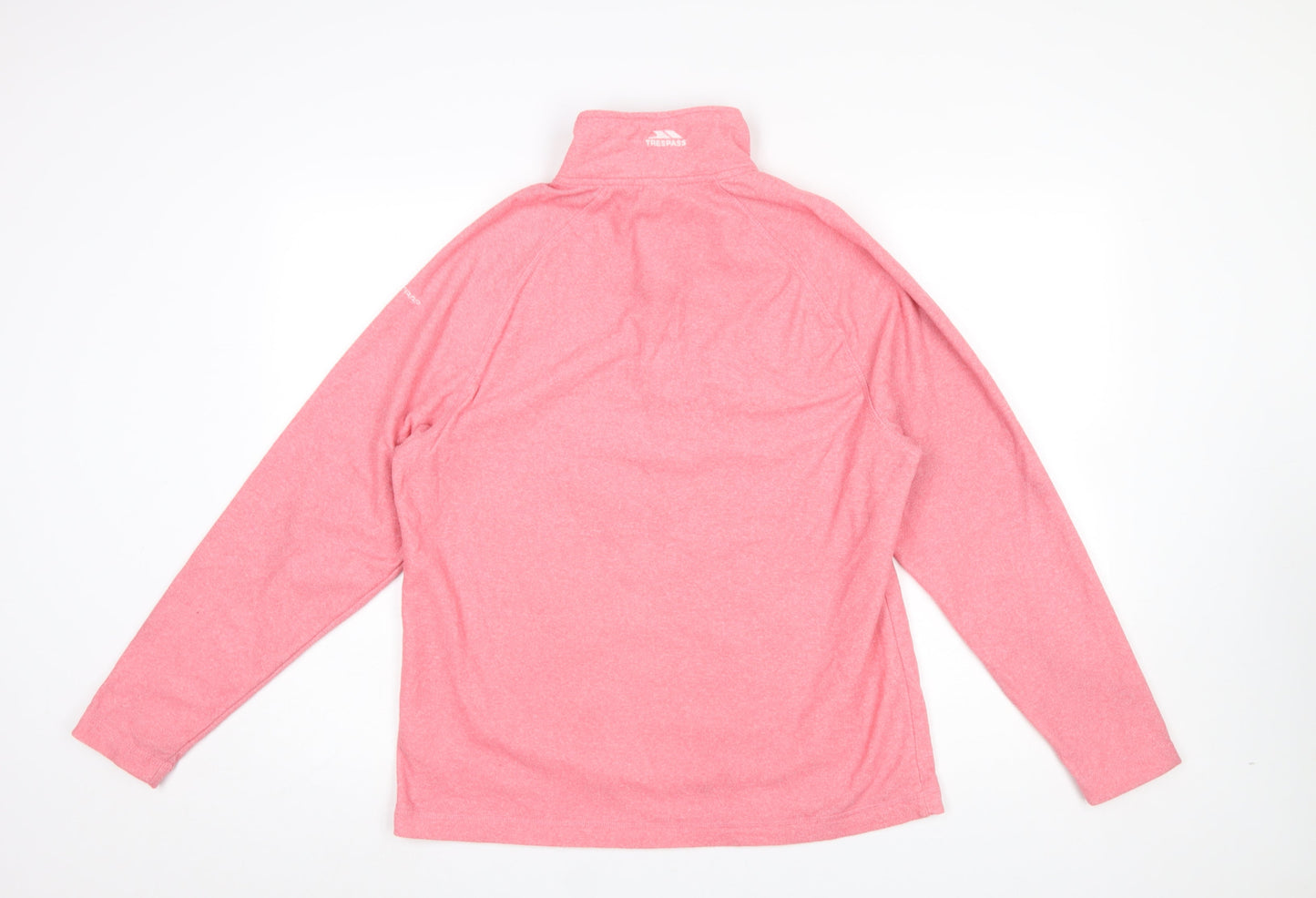 Trespass Women's Pink XL 1/2 Zip Fleece Sweatshirt Outdoor Wear