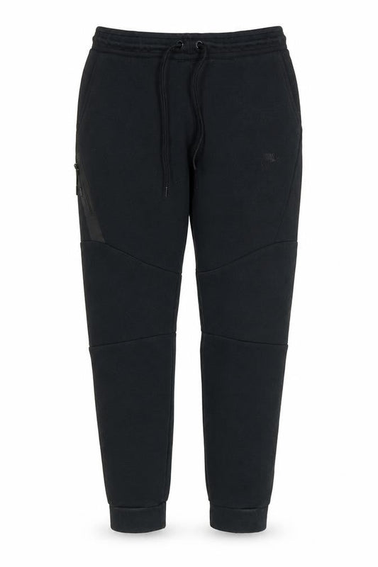 Nike Women’s Black Fleece Sweatpants M Regular Fit Tapered Leg