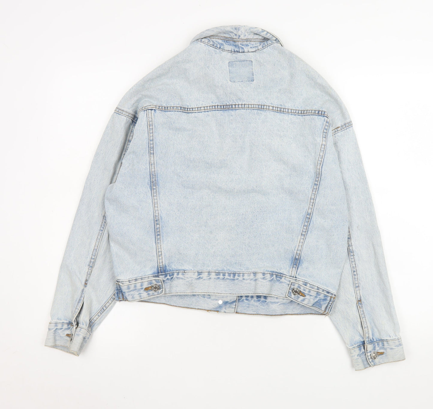 Denim Co. Women’s Blue Cotton Denim Jacket Size 6 Regular