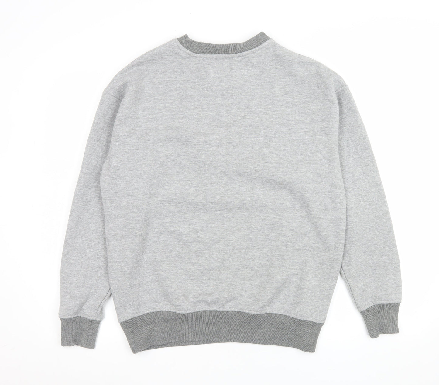 Primark Mens Grey XS Crew Neck Pullover Fleece Sweatshirt
