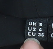 Superdry Womens Black Size 8 Hooded Puffer Jacket