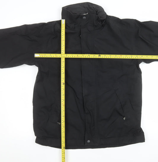 Helly Hansen Womens Black Waterproof Parka Jacket Size 14