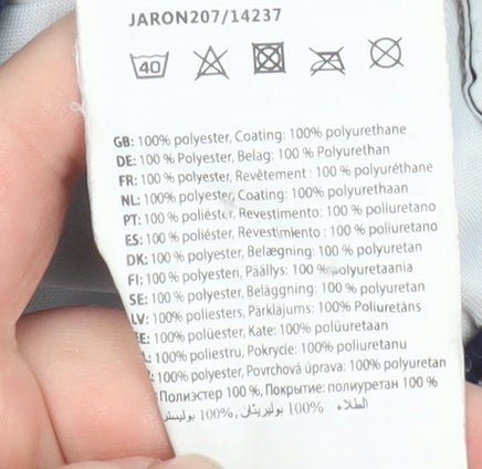 LEGO Boys Blue Polka Dot Waterproof Hooded Rain Coat 9 Years