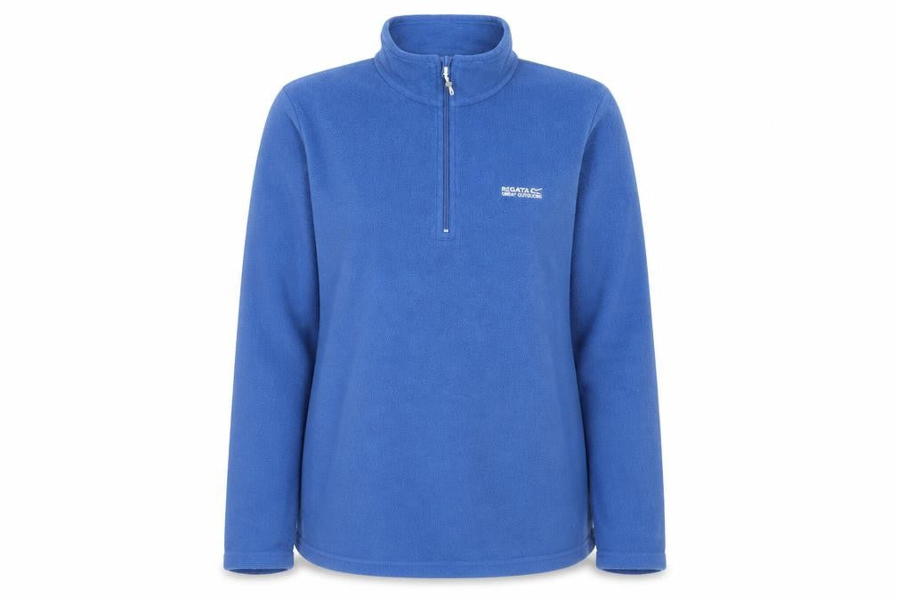Regatta Great Outdoors Women's Blue Fleece Pullover Sweatshirt UK 18