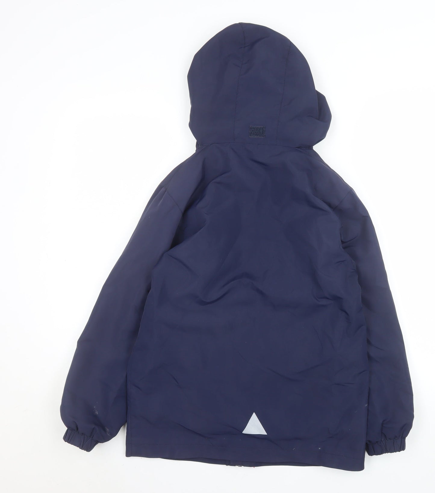 John Lewis Boys Blue Waterproof Hooded Parka Coat 9-10 Years