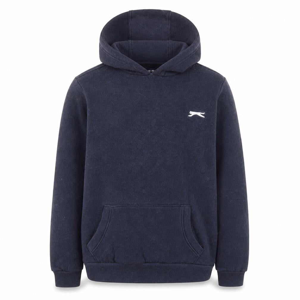 Slazenger Boys Blue Fleece Pullover Hoodie 13 Years Regular Fit