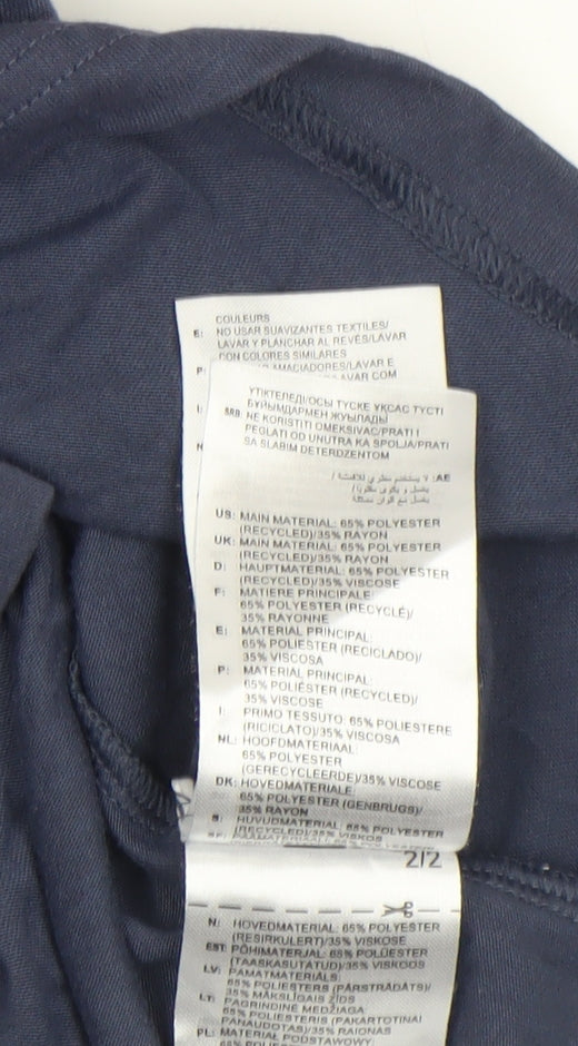 Adidas Boys Blue Short Sleeve Logo T-Shirt 9-10 Years