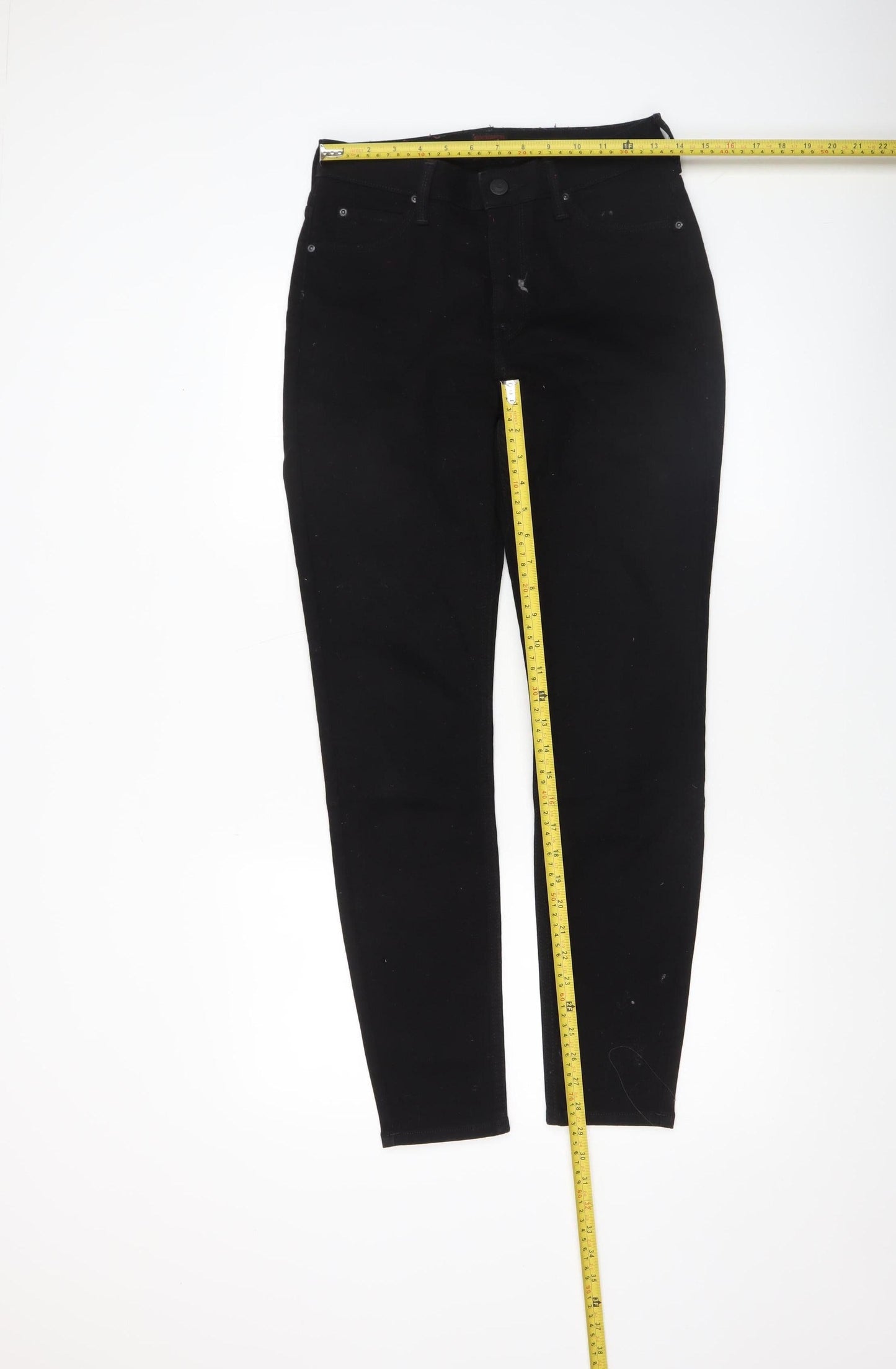Lee Women’s Black High Rise Skinny Jeans Size 12 Scarlett High