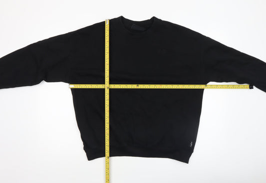 Couture Women's Black UK 8 Crew Neck Pullover Sweatshirt